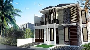 Jasa Desain Rumah Tinggal Minimalis Modern 2 lantai | DESIGN 3D ...