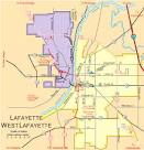 Map of Greater Lafayette, Indiana | Lafayette Online