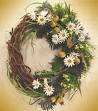 Using grapevine wreath as a towel holder | Interior Decorating Tips