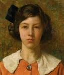 Portrait of Barbara the Artists Daughter :: Frederick Hall ... - 2557