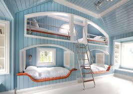 Astounding Kids Bedrooms Bunk Bed Design Idea For Girls White ...