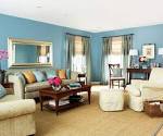 soft blue wall living room - Home Design, Furniture and Interior ...