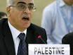 Ambassador of Palestine to the UN Ibrahim Khraishi at a meeting for the Gaza ... - unpalrights200