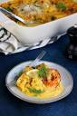 Swedish Seafood Casserole with Saffron - Del's cooking twist