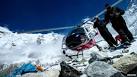 Tiny village becomes base for Everest rescue effort - BBC News