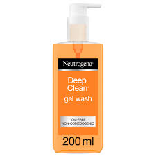 Neutrogena Deep Clean Gel Wash face wash in Pakistan