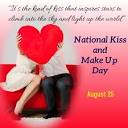 national kiss and makeup day Template | PosterMyWall