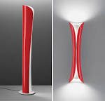 Stylish Floor Lamps for Living Room: Modern Stylish Red Floor Lamp ...