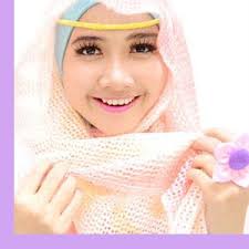 pashmina kaos: Model Jilbab Untuk Wajah Bulat