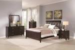 Coventry Dark Brown 5 PC Bedroom Set (Bed, Nightstand, Dresser ...