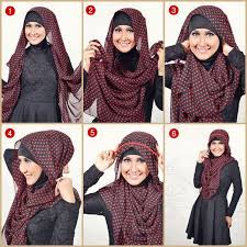 Cara memakai pasmina cantik,trendy - Jilbab Baju Muslim