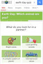 Googles Earth Day Quiz