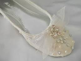 Image detail for -Wedding Shoes � Ivory peep toe ballet flats ...