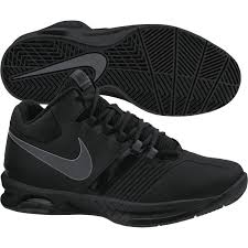 nike basketball shoes black