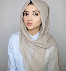 Loose wrap hijab style