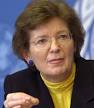 Mary Robinson was the first woman to serve as Ireland's president and is ... - image