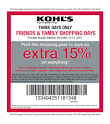 Coupon Heaven: Printable Coupon for Kohls (valid 12/13 - 12/