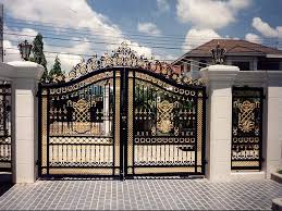 desain pintu gerbang rumah mewah elegant � Desain tipe rumah