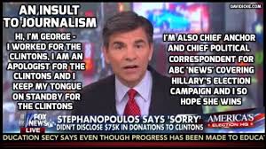 Image result for stephanopoulos clinton hack pics