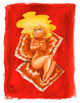 30 Sexy Cartoon Pinup girl Illustrations | Web Design Burn