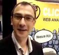 On Wed I found John Marshall at the ClickTracks booth evangelizing their ... - john-marshall