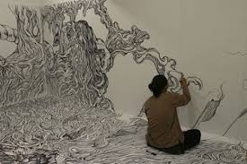 Room(s) for Art: Wall-to-Wall, Floor-to-Ceiling Drawings | Urbanist