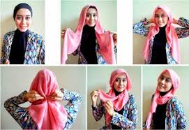 Tutorial hijab dalam Gambar- Info Hijab/Jilbab Terbaru