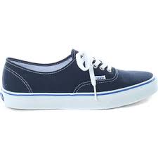 Vans Authentic Shoes - Dress Blue/nautical Blue, Vans Shoes ...