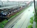 Rains stop Mumbai in tracks, commuters hit as trains cancelled.