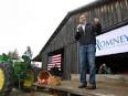 Poll: Romney Near Landslide In Rural Swing Counties : NPR