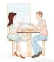 Dating In Cafe Royalty Free Stock Photos - Image: 22704968