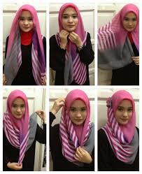 Cara Berhijab yang simple cantik dan Tutorial hijab :) | rnuraprillia