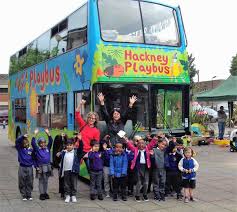 Play sessions at Hackney Playbus