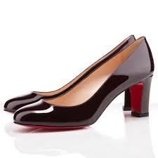 christian louboutin Mistica pumps Grey patent leather covered ...