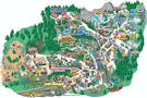Six Flags Great Escape Theme Park Map - 1172 State Route 9 ...