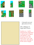 Church House Collection Blog: Ten Plagues of Egypt Boils Puzzle