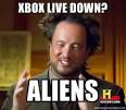 Mass Exodus of Nerds From Basements as Xbox Live Goes Down.