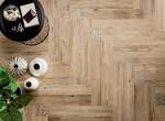 Medium Angled Wooden Floor Tiles - Omsync