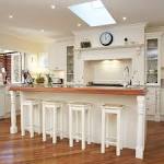 19 Stunning Country Style Kitchen Decorations: Classy White ...