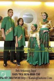 Baju Lebaran Keluarga 2014 RJ 14 Gold Green