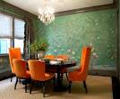 massucco warner miller dining room oval table crystal chandelier ...