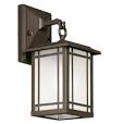 Shop Portfolio 12-1/2-in Aged Bronze Outdoor Wall Light at Lowes.