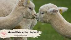 NATIONAL KISS AND MAKE UP DAY - August 25 - National Day Calendar