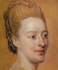 Portrait of Isabelle de Charriere - Maurice Quentin de La Tour ... - portrait-of-isabelle-de-charriere-1766