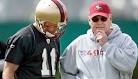 MIKE MARTZ easing into new job rebuilding Niners' offense
