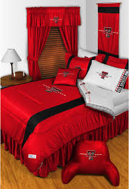 NCAA Texas Tech Red Raiders Bedding and Room Decorations - Modern ...