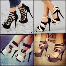 Luxurious Snake Skin Peep Toe Ankle Strap High Heel Shoes , Unique ...