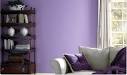 An Elegant Touch of Color - Living Room - Gray, blue and purple themes