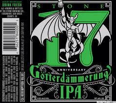 Stone 17th Anniversary Götterdämmerung IPA label approved | BeerPulse