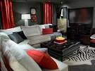 Living Rooms Red Zebra